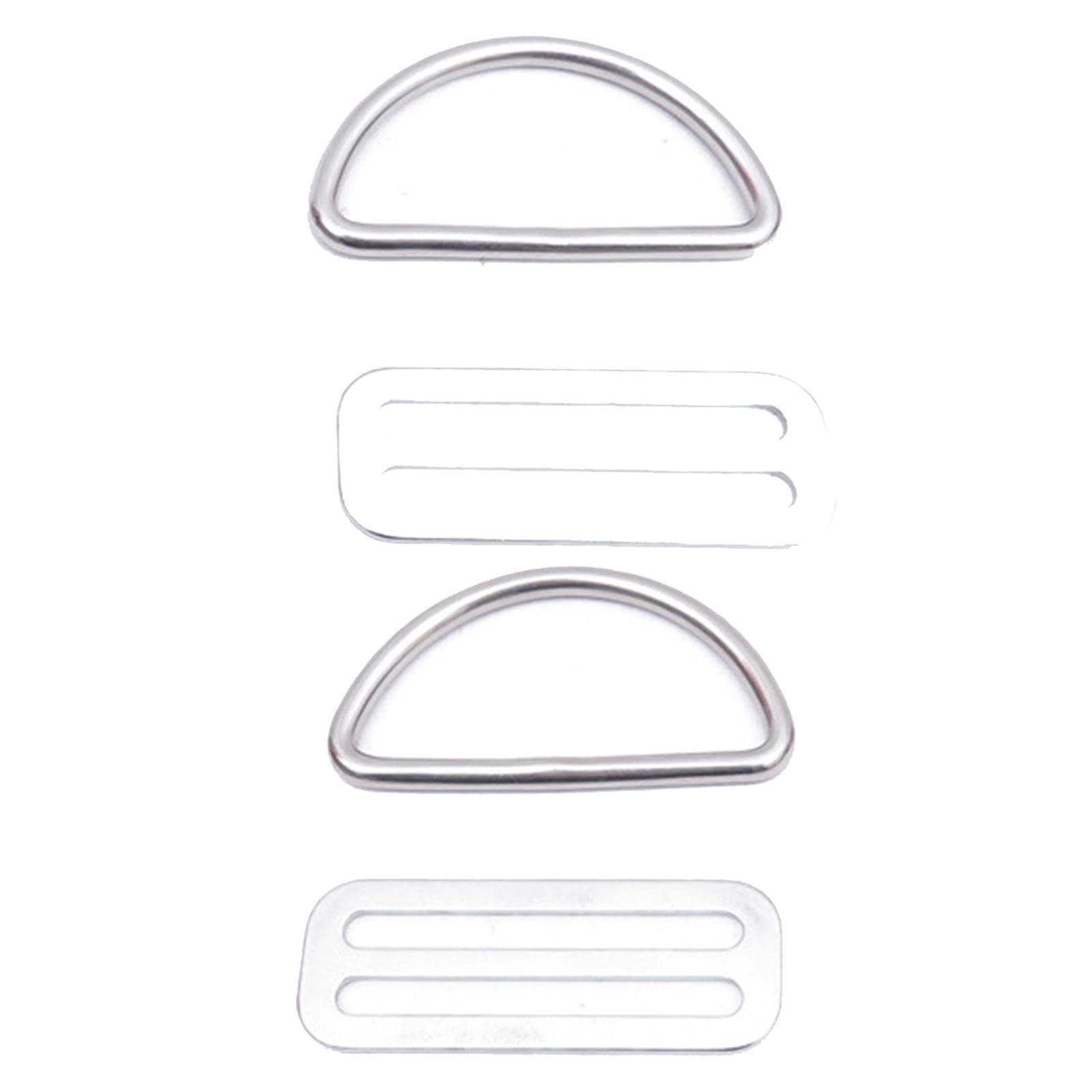 Tachiuwa Weight Belt Keeper Stopper BCD Accessories Webbing Harness Belt Retainer Scuba Diving D Rings for Water Sports,2inch Webbing,Gas Tank,Surfing