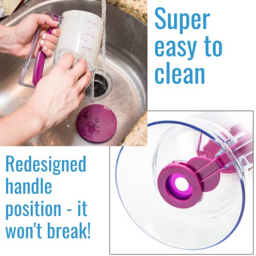 Kpkitchen NA Pancake Batter Dispenser - Kitchen Must Have Tool For Perfect Pancakes, Cupcake, Waffle, Muffin Mix, Cake & Crepe - Easy Pour Baking Supplies For Griddle - Pancake Maker thumb #3