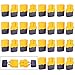 GTIWUNG 15 Pares XT60 Conectores Macho Hembra Enchufes con Sheath Housing RC Accesorios (15 Piezas Conector Macho XT60H + 15 Piezas Conector Hembra XT60H)