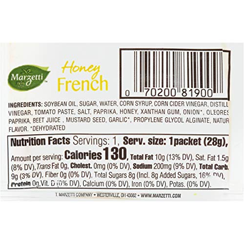 Marzetti Honey French sobre 1 oz x 102 unidades miniatura 3
