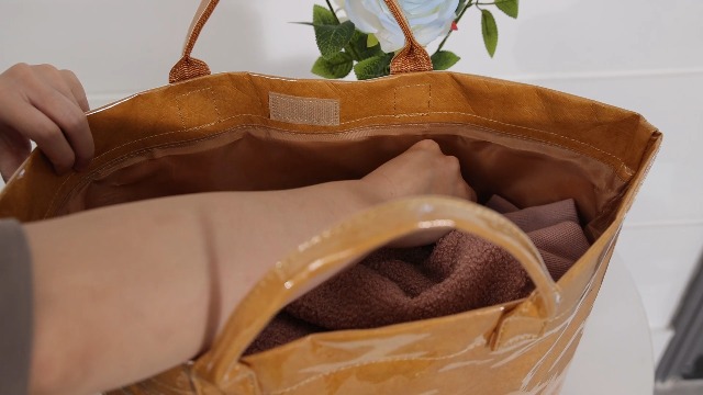 Bolso tote grande para mujer KAMEILONG de PVC miniatura 7