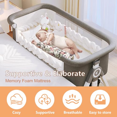 TinyTotsJoy 4-in-1 Rocking Bassinet