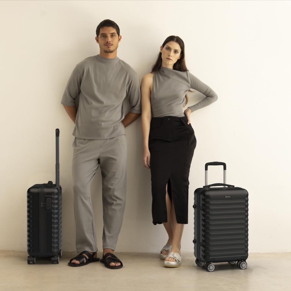 NUMADA - Trolley Bagaglio a Mano 55x40x20 (31L) Upfly XS Ultra Leggero ABS con Chiusura con Combinazione e 4 Ruote Doppie