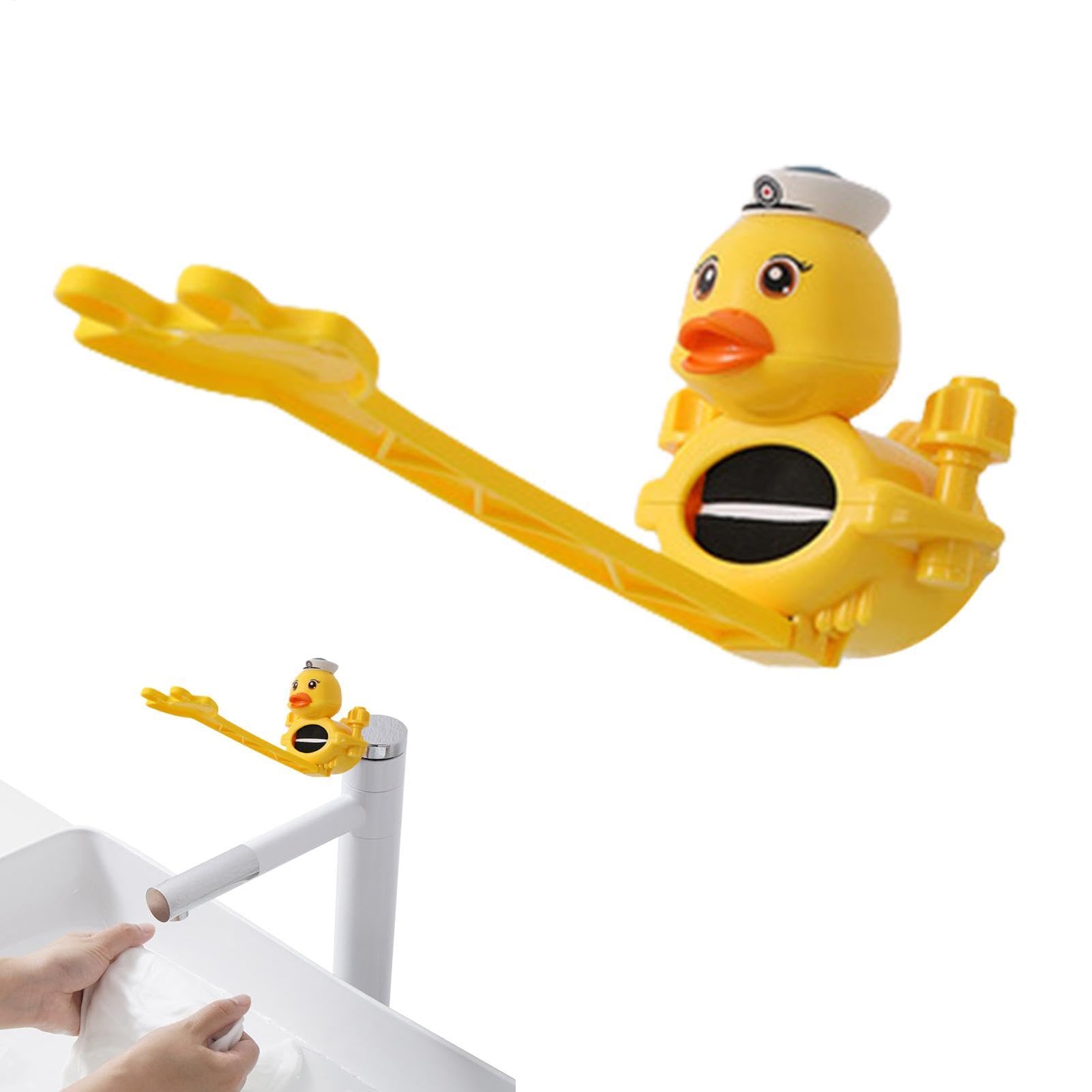 Extensión de grifo para niños pequeños y bebés adaptada a grifos de lavabo domésticos