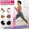 WALITO Resistance Bands for Working Out, Exercise Bands for Women and Men, Workout Bands for Physical Therapy, Stretch, Recovery, Pilates, Rehab, Strength Training and Home Gym