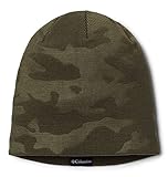 Columbia Men's City Trek Debossed Beanie, Stone Green, One Size