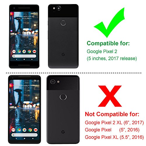 Google Pixel 2 Case, Syoner [Scratch Resistant] Ultra Slim Clear Phone Case Cover For Google Pixel 2 [Peony] #TOP1