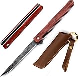 Carimee Folding Pocket Knife Outdoor Knife Tactical Knife Flipping Knife Gentleman EDC Knives Bearin