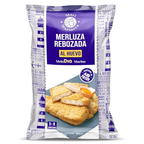 Filetes de merluza rebozadas al huevo Mari Marinera de Dia bolsa 500 g