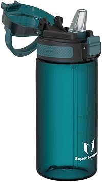 Super Sparrow 500ml USA Tritan Water Bottle with Straw BPA Free Leak Proof Water Bottle