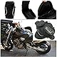 Krtopo Motorrad Tankrucksack Oxford magnetische Satteltasche mit großen Fenster 48,5 * 37 cm Universal Rear Seat Satteltasche Travel Tool Schwanz Gepäck