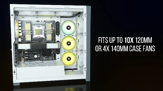 corsair 500d airflow build