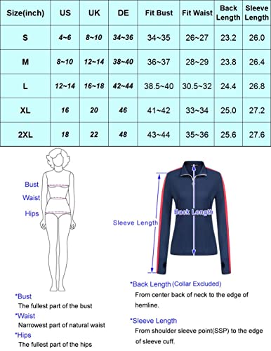 Jack Smith Women Workout Tops With Thumb Holes Long Sleeve Golf Shirts Moisture Wicking Tops (Xl, Black) #TOP5