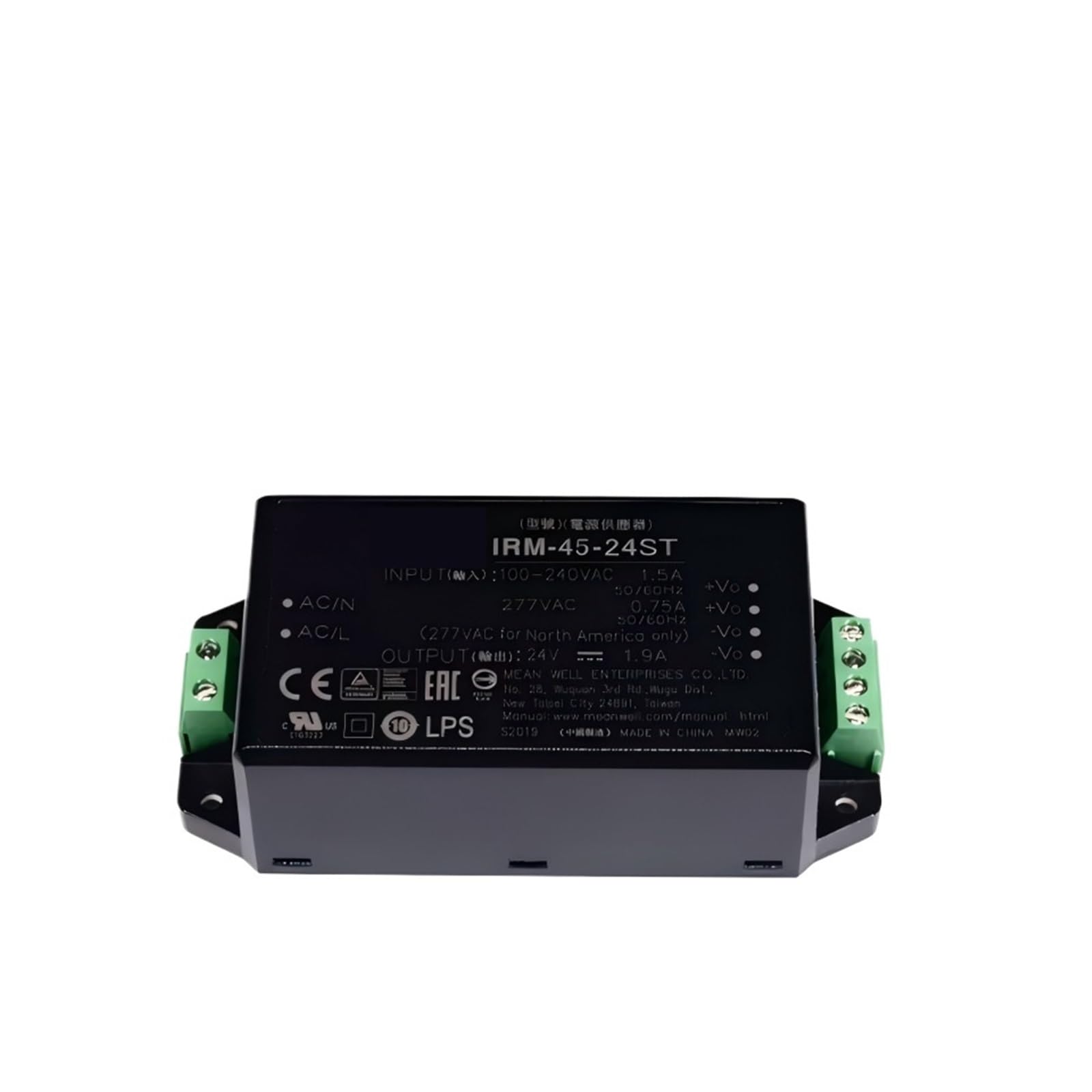 XDDQWSWA 45WAC-DC Power IRM-45-5V IRM-45-12V IRM-45-15V IRM-45-24V IRM-45-48V /ST(IRM-45-12ST)
