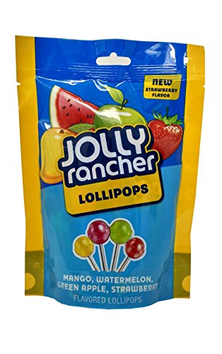 Image of Jolly Rancher Lollipops - Assorted Flavors, 54g Pack