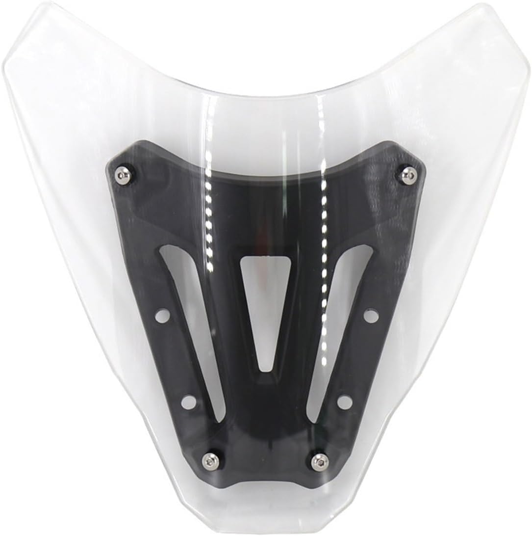 KRIVS Motorcycle Wind Deflector Fit for Yamahaha MT07 2021- Motorcycle Parts Windshield Windscreen Wind Shield Deflector Visor Viser 2022 Motorcycle Windscreen