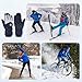 yeeplant Unisex Snow Gloves for Skiing & Winter Sports, Waterproof Touchscreen Gloves, Windproof Design