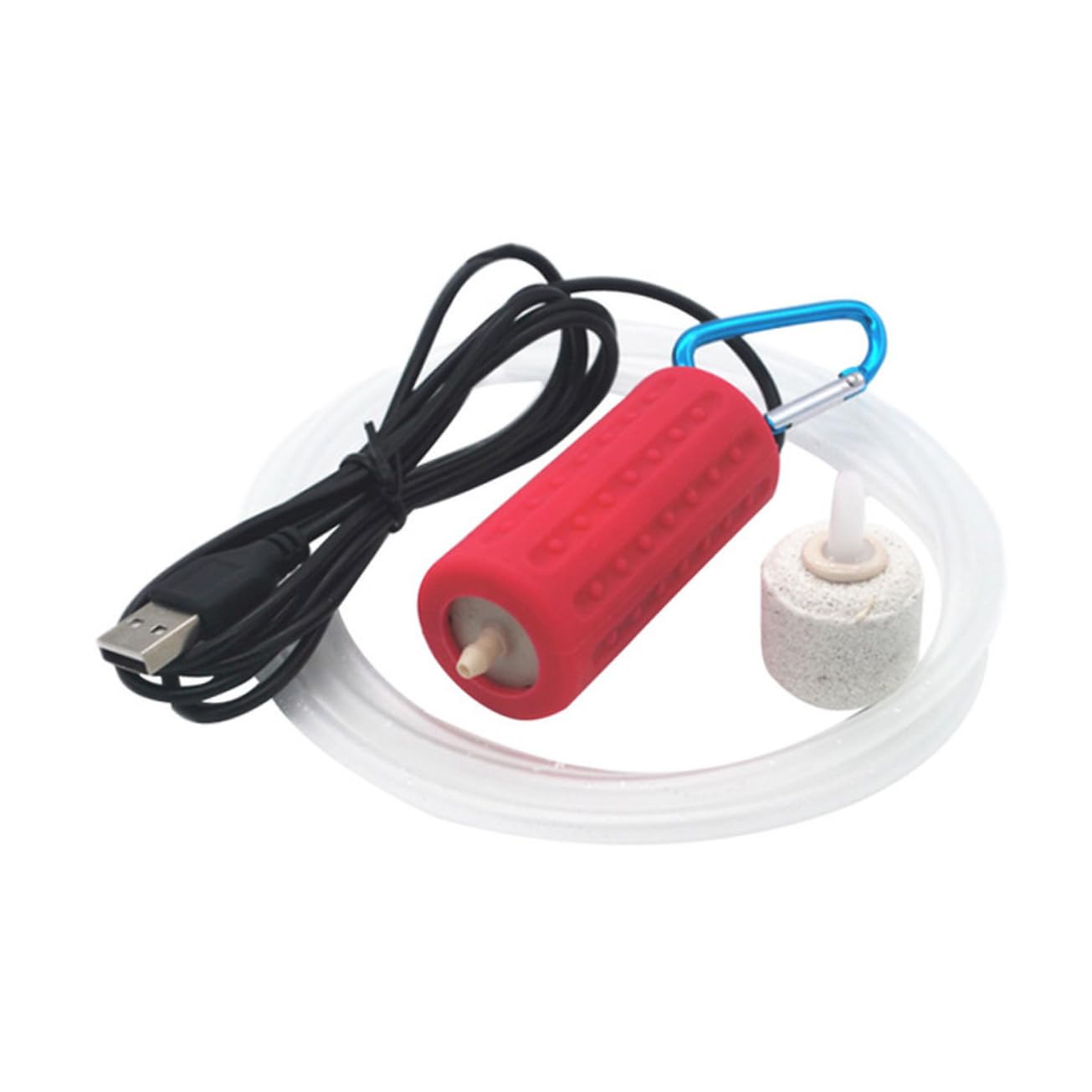 BESPORTBLE 3 Piezas de Aire de oxígeno pequeña de oxígeno aireador de oxigeno para Acuario de Aire del Acuario de Estanque de pecera USB de Agua Pescar