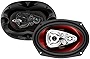 BOSS Audio Systems CH6950 Chaos Series 6 x 9 Inch Car Audio Door Speakers - 600 Watts Max, 5 Way, Full Range, Coaxial, Sold in Pairs, Hook Up to Stereo and Amplifier, Tweeters