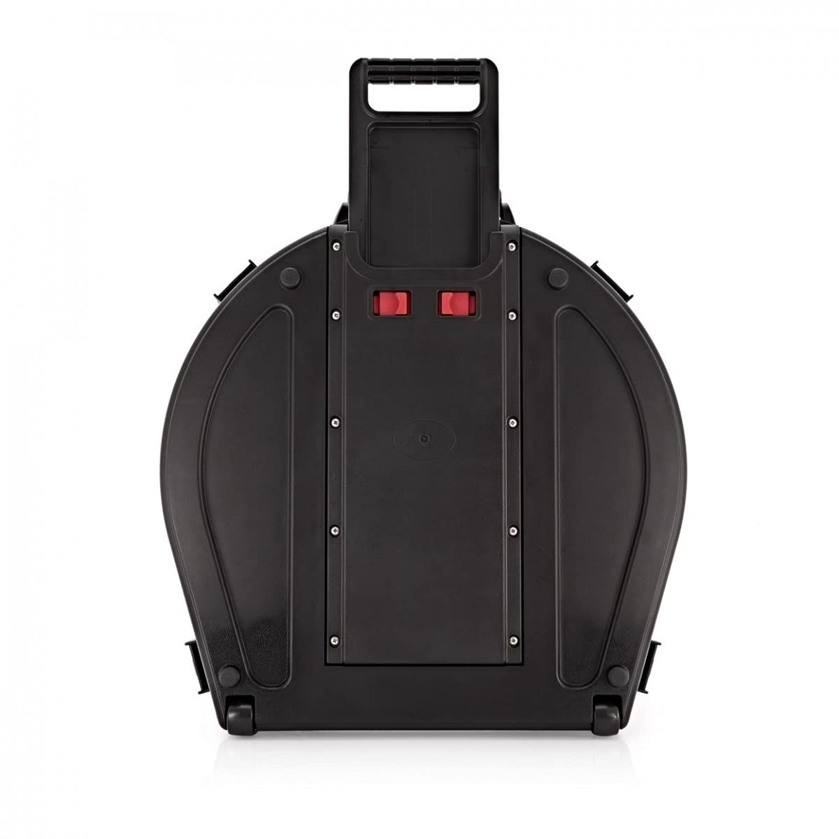 Funda para platillos de 21 pulgadas con ruedas de Gear4music - Heavy Duty | Para bateristas y percusionistas en directo, contiene hasta diez platillos de 21 pulgadas, carcasa resistente al agua