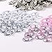 OFNMY Juegos de 200pcs Corchetes de Presión Herramienta de Alicates de Anillo...