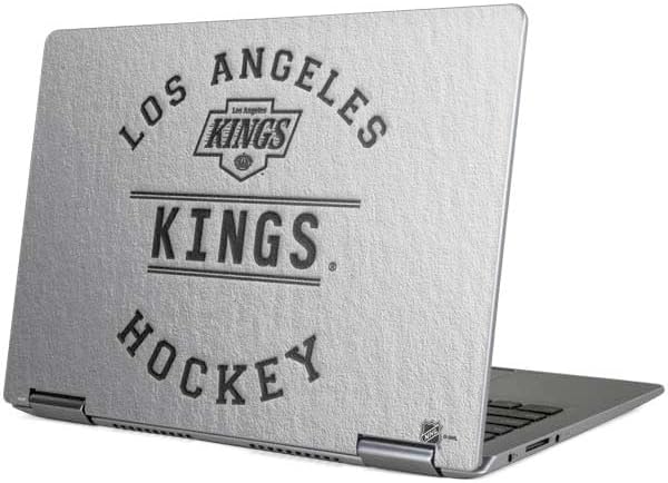 Skinit Decal Laptop Skin Compatible with Yoga 710 14in - Officially Licensed NHL Los Angeles Kings Distressed Design
