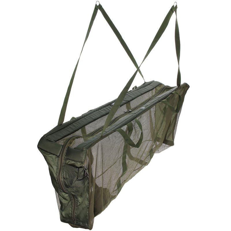 G8DS® Wiegeschlinge mit Schwimmhilfe und Reissverschlüssen an den Seiten wiegen Karpfen Weight Sling Floating Cradle Waage