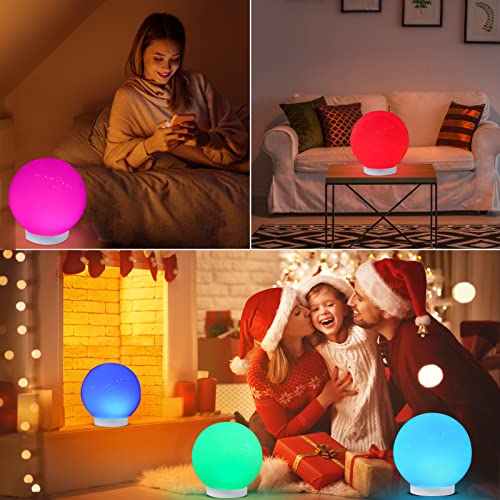 Solar Floating Pool Lights, 7" Solar Powered Color Changing Glow Balls Light Up Ball Light,Ip68 Waterproof Led Orb Lights For Hot Tub, Spa, Pond, Decorative Pool Light For Above Ground Pool-1Pc #TOP6