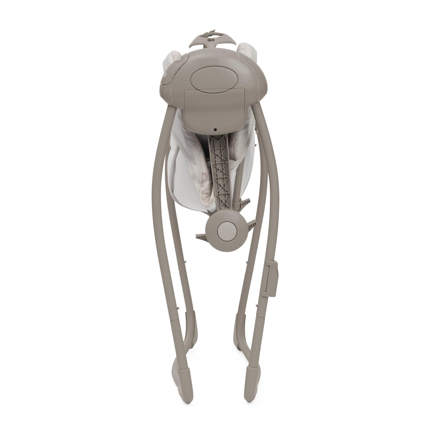 Chicco Swing&Play Altalena Elettrica Neonato 0 Mesi+ (fino a 9 Kg), 5 Velocità Dondolio, Melodie Rilassanti, Pieghevole, Compatta e Salvaspazio, Schienale 2 Posizioni, 0 Mesi
