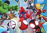 Ravensburger Marvel Spiderman Spidey & His Amazing Friends 24 Piece Giant Floor Jigsaw Puzzle for Kids Age 3 Years Up - Image 2
