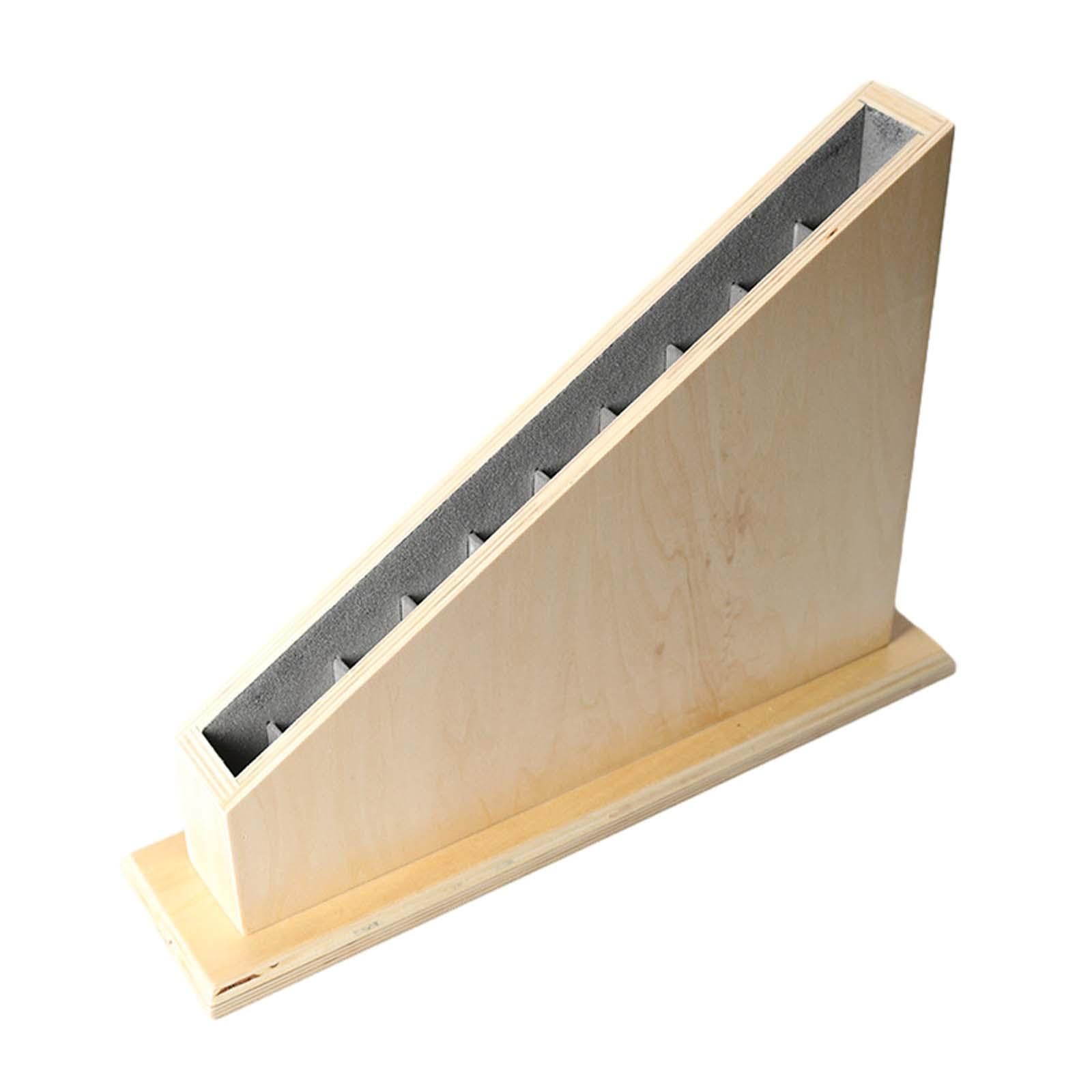 Soporte para Varillas, Soporte para Varillas Largas, Materiales Sensoriales Y Ayudas Didácticas, de Madera.