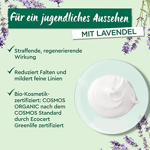 Garnier Bio Anti-Falten Feuchtigkeitspflege, Anti-Aging Gesichtspflege mit Bio-Lavendel, Naturkosmetik für alle… - Image 3