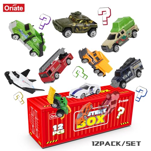 Calendario de Adviento 12 coches mini metal 1:64 miniatura 3