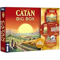 Devir - Catan Big Box, Juego de Mesa, Edición (Incluye Juego