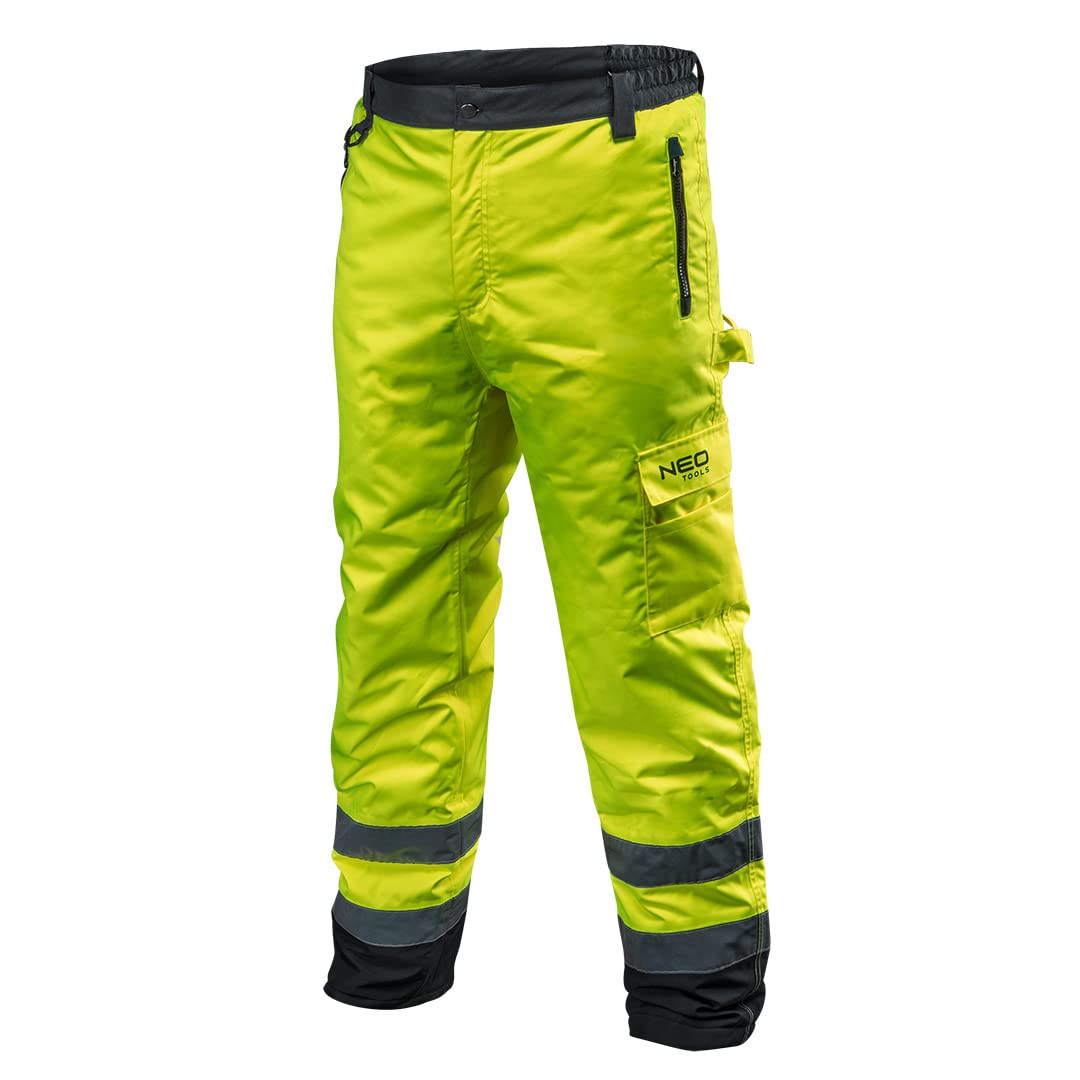 NEO Tools Warnschutzhose Profi Thermo EN 20471 – orange/gelb, XL