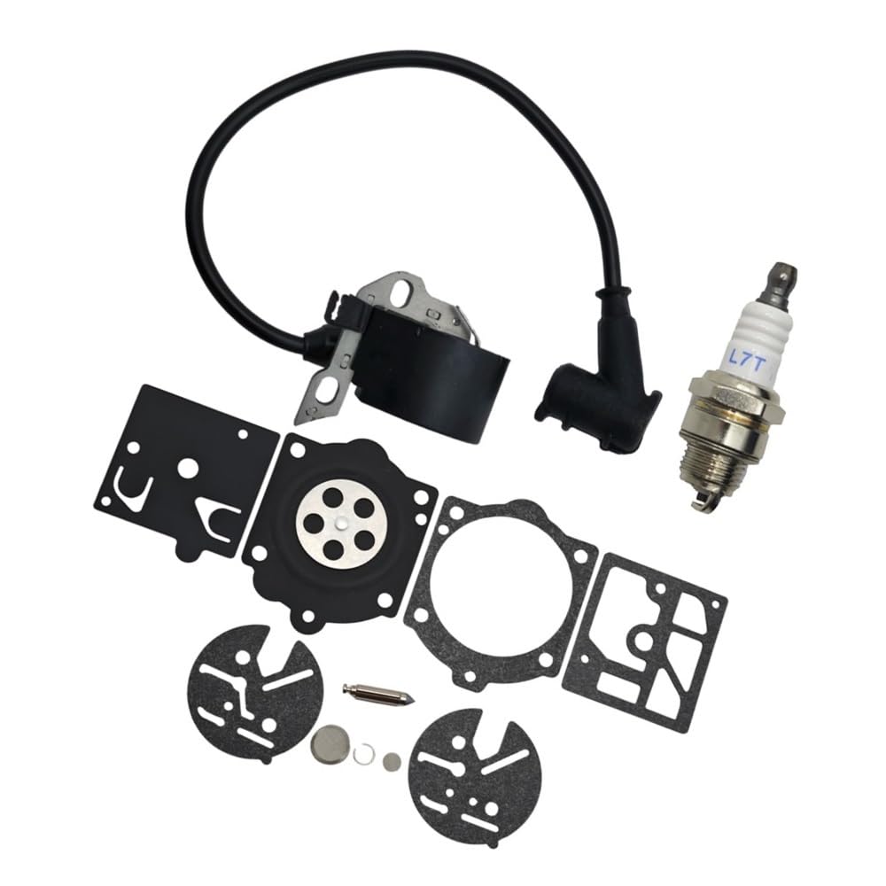 Bobine d'allumage pour tronçonneuse 015 015AV avec bougie et kit de carburateur