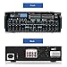 Technical Pro 3000 Watts Professional Mic Mixing Amplifier w/USB SD Card Inputs, Bluetooth Compatibility, Built-in Dual 10 Band Equalizers, for Karaoke Audio Home Stereo Receiver Box System