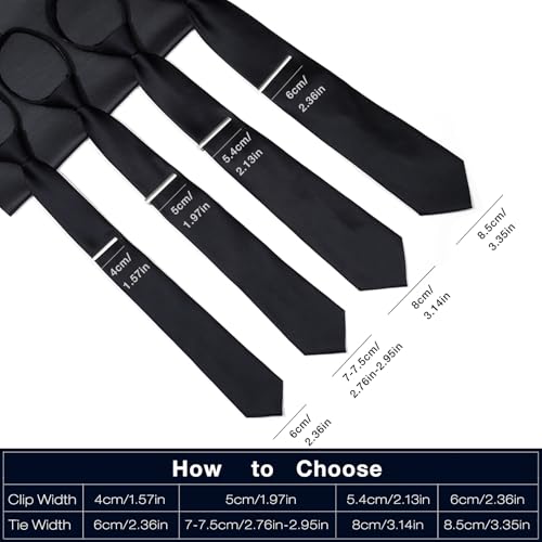 honey bear 15734 3pcs mens boys skinny tie clip set tie bar for narrow tie gift 4cm