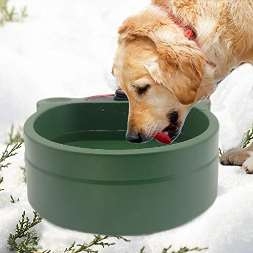 Heated Pet Bowl, Outdoor Pet Thermal Water Bowl,for Dog Cat Chicken Squirrel Heated