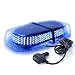 Blue Law Enforcement LED Mini Bar Strobe Light w/ Magnetic Base