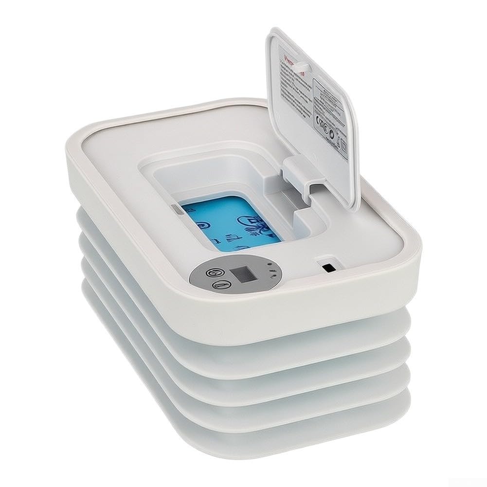 Podgrzewająca woda dla niemowląt, składana, USB, regulacja temperatury