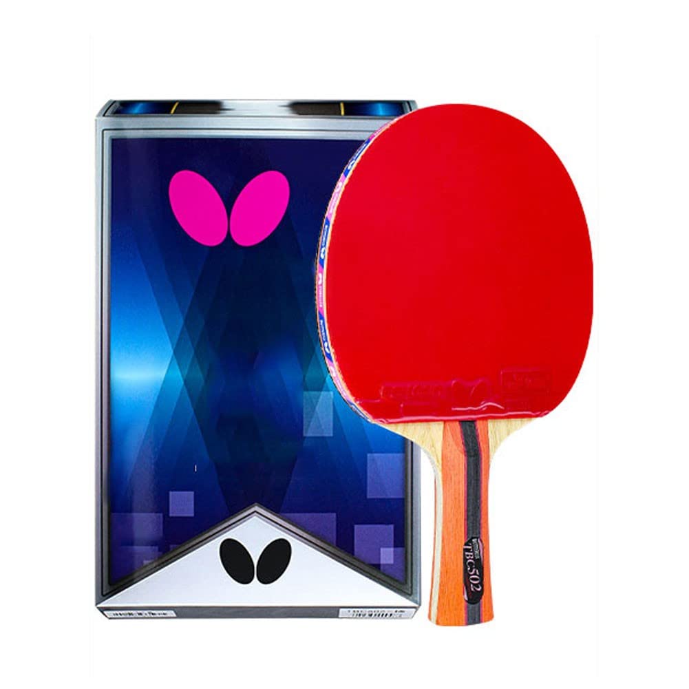 ping Pong Paddles Table Tennis Paddles Table Tennis Racket Increased Control, Spin & Power Performance-Level Ping Pong Bat with Premium Rubber Protector(Color:A1)