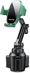 Miracase Cup Phone Holder for Car, Upgraded Adjustable Universal Phone Mount Compatible with iPhone Google and All Smartphones