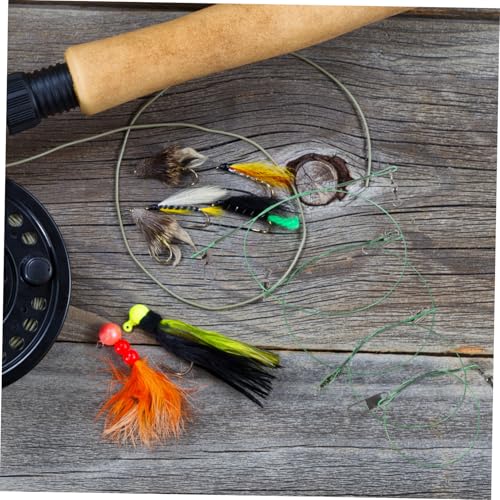 Cañas y accesorios Abaodam líderes de alambre para pesca miniatura 7