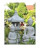 .Großer Buddha .Höhe:ca 37cm .Tief ca13cm .Breit ca20cm .Gewicht:ca7kg .Kleiner Buddha .Höhe:ca 25cm .Tief ca9cm .Breit ca12cm .Gewicht:ca2kg .Yukimi k .Gesamthöhe:ca 40cm .Podest : ca 12 x 12cm und 16cm hoch .Dach :ca 17cmx17cm und 16cm hoch Haus 8x8x8cm .Gewicht:ca8 kg .Steinguss siehe Produktbeschreibung