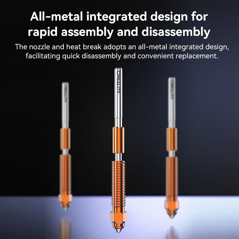 UniTak3D CREALITY K1C 0.4mm Quick-Swap Düse mit Titan Heatbreak