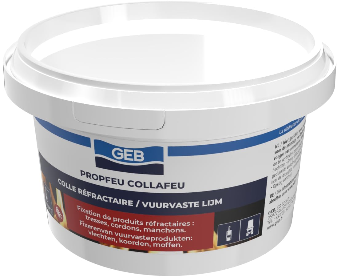 Collafeu Colle réfractaire 300 g Clair GEB 125211