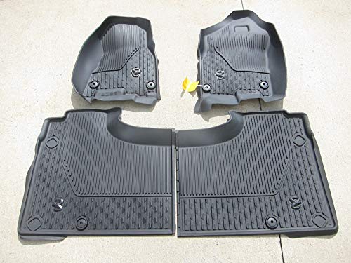 Mopar Ram 1500 Dt (New Body Style) Crew Cab All Weather Mats New Oem #TOP7