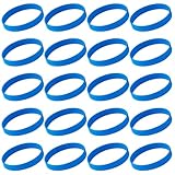 xiaowanwan 20 Piezas Retenedor de Freno de Esquí,Esquí de Fijación de Goma,Retenedores de Frenos de Esqui (Azul)