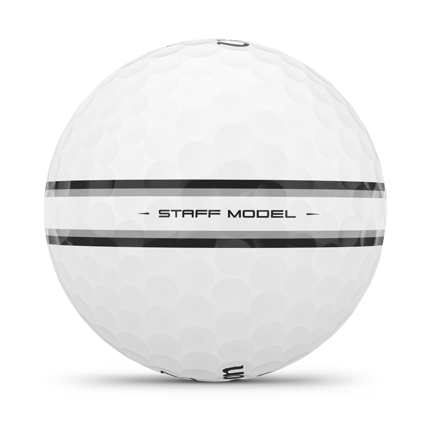 Wilson Palline da Golf Staff Model TRK360, Uretano a Quattro Pezzi Con Nucleo a Compressione Media, Confezione da 12, Bianco